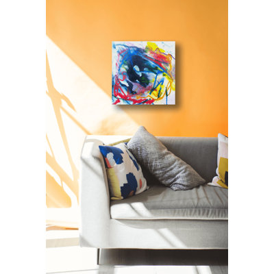 Azurite - Artist Enhanced Canvas Print