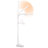 OttLite Dual Shade LED Standing Floor Lamp Adjustable Stand with USB and Flexible Neck - 4 Settings-48365700