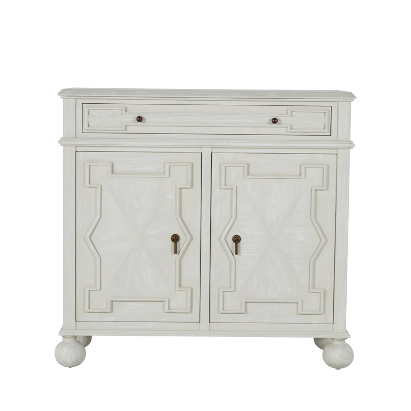 Ezekiel 2 - Door Accent Cabinet, Cerused Ash