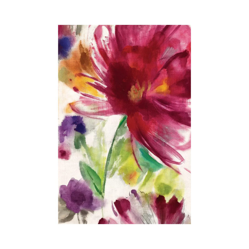 Garden Whisper I - Wrapped Canvas Painting