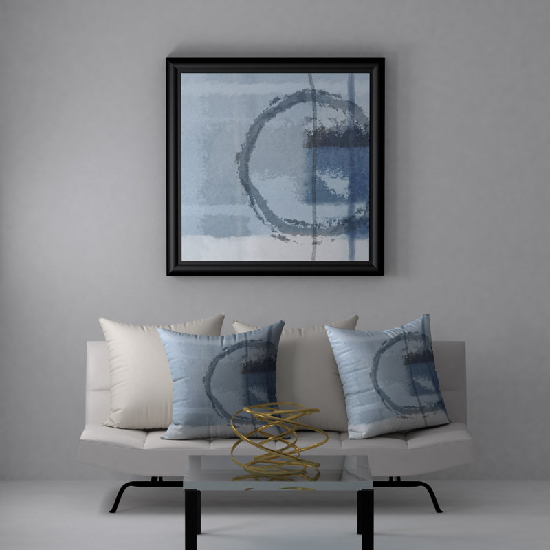 Reversible Throw Pillow, 20" H x 20" W