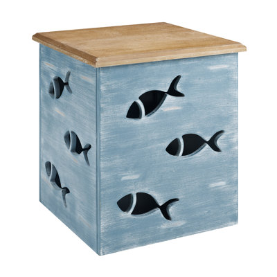 Table de bout avec rangement Finley Block