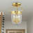 Husman Glass Semi Flush Mount-16518413-16518407