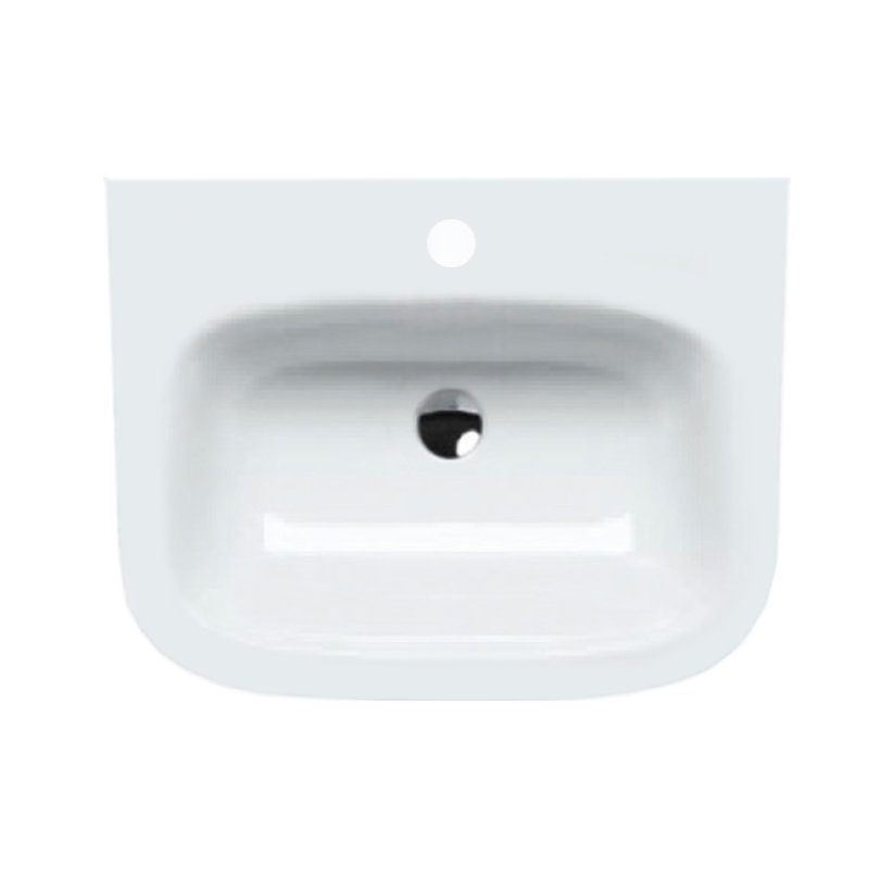Green One 25.59'' L Bathroom Sink, Single