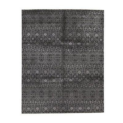 Brookhaven Hand Woven Wool Geometric Area Rug
