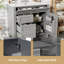 Meuble-lavabo simple 36 po à 2 tiroirs avec comptoir escamotable