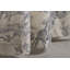 Maison d'Hermine Le Mûrier - Paloma Gris 100 % coton, ensemble de 1 rideau - 127 cm x 315 cm-62347839-62347833
