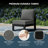 Patio Deep Seating Armless Chair With Frame-412747688-412747687
