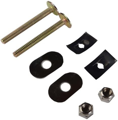 Ensemble de 10 boulons de toilette Avalon 3-1 / 2 "X 1/4"