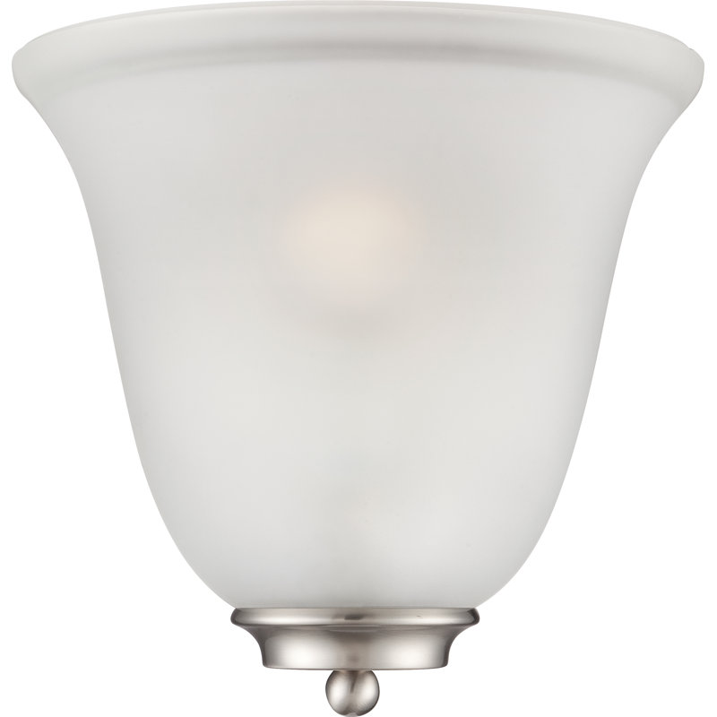 Charmaine Flush Mounted Sconce, Brushed Nickel