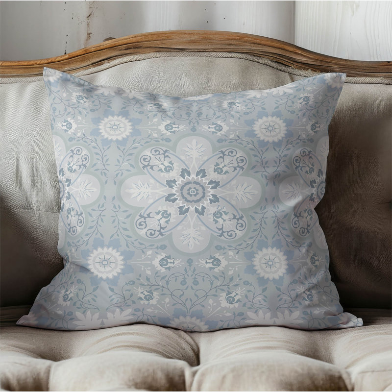 Skyler Indoor Throw Pillow, Gray Blue