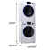 Equator Marine Anti Corrosion Stackable Compact Washer 1.6cf+sensor Dryer 3.1cf 110v