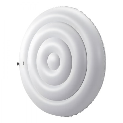 Couvercle de spa gonflable Couvercle rond imperméable et blanc