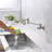 Wall Mount Folding Kitchen Pot Filler Faucet-121209986