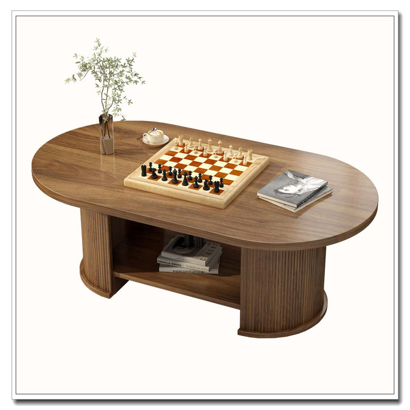 Table basse, Ovale