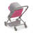 Voyage Twin Carriage Doll Stroller - Gray/Pink
