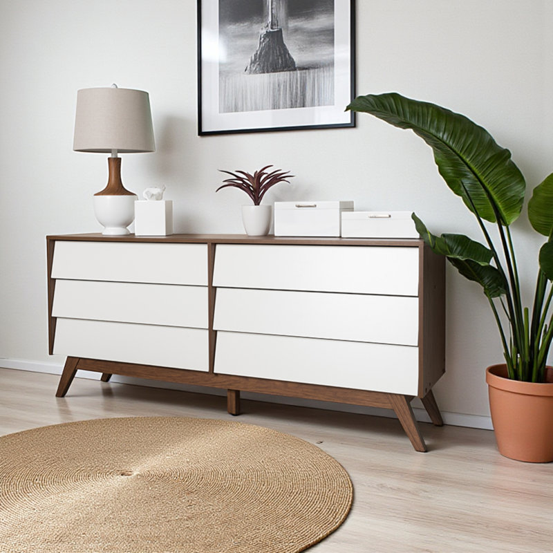 Commode 6 tiroirs Aaron