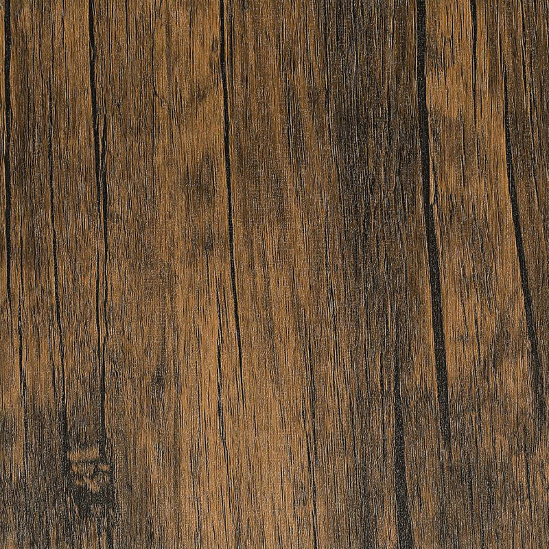 Bar moderne à 5 branches châtaignier patiné et bronze foncé