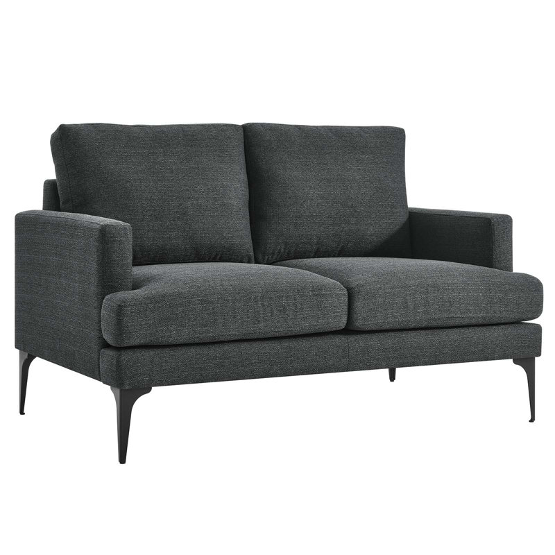 Modway Evermore Loveseat, Gray