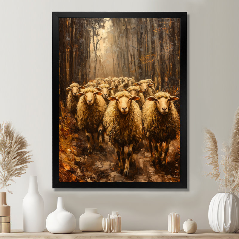 Dontaz - animaux, impressions sur toile, Noir, H 20 po x l 12 po, Reproduction encadrée d'une seule photo