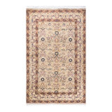 Classic One-of-a-Kind 4'6" X 7'3" Hand Knotted Area Rug