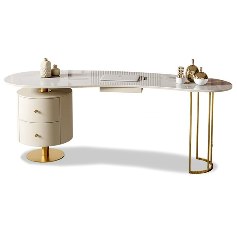 Bureau de luxe léger, H 29,53 po x l 70,87 po x P 23,62 po