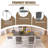 7-Piece Extendable Dining Table Set-1909330753