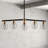 Cameo 5 LT Matte Black Finish Linear Pendant Kalco-471086819