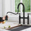 Robinet de cuisine Bridge avec douchette extractible-76764258
