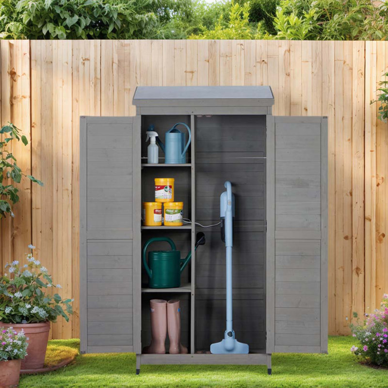 Wooden Storage Cabinet