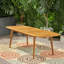Table de salle à manger d'extérieur extensible en bois d'acacia-278333229