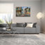  «Bello Piazza» par Nicky Boehme, art mural en verre acrylique, 36 po x 24 po