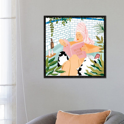 How to Have a Spa Day at Home 1 Piece Wall Art on Canvas
