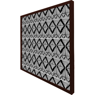 Lolington Geometric Line Pattern - Single Picture Frame Print