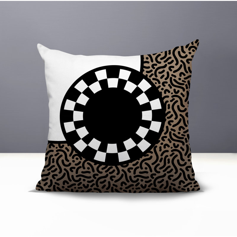 Coussin carré intérieur / extérieur Trixel
