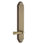 Grandeur Arc Tall Plate Passage with Georgetown Lever