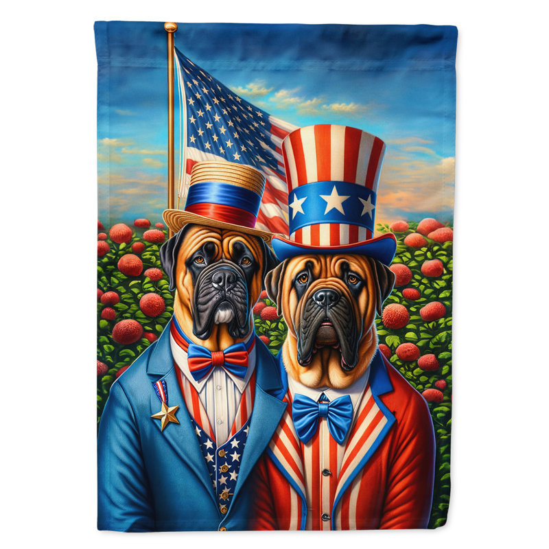 Drapeau «All American House», Bullmastiff