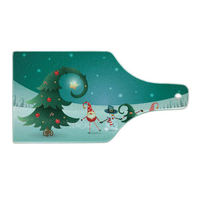 East Urban Home Glass Elf Cutting Board