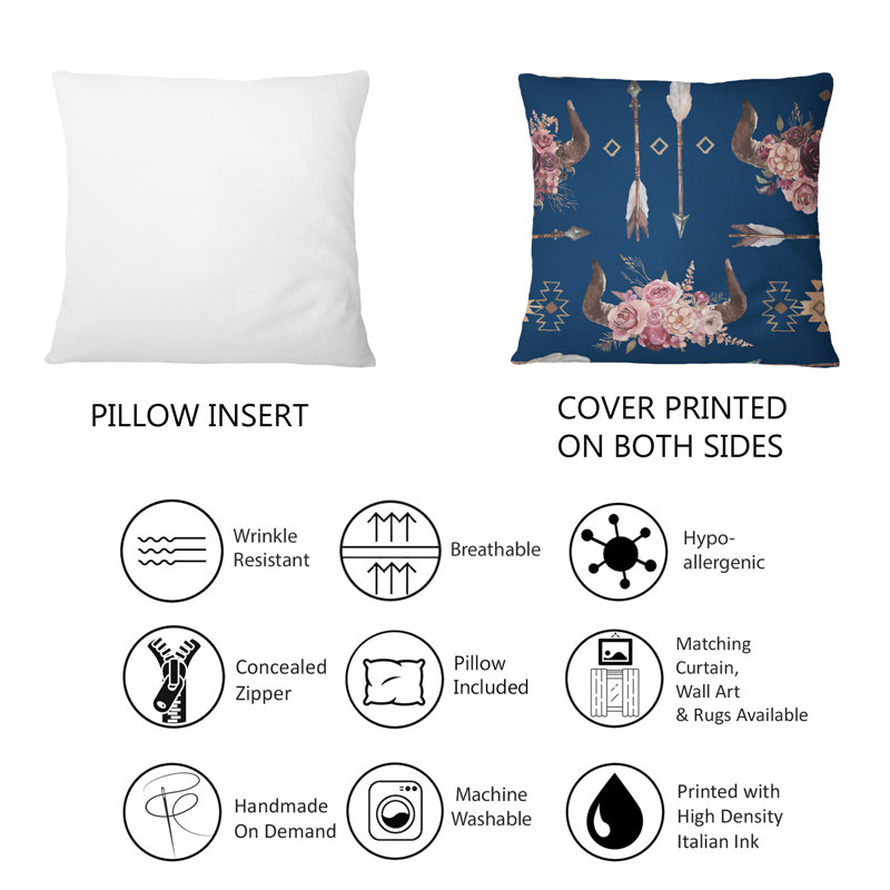 Coussin Boho Arrows