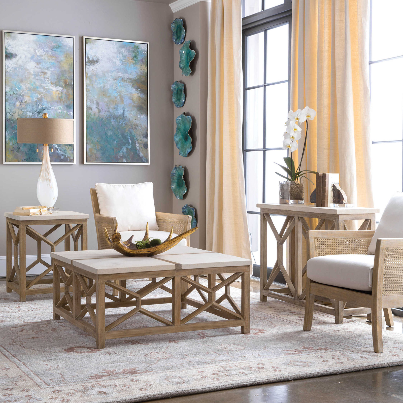 Renforth Stone Coffee Table