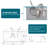 33" L x 22" W Drop-In Kitchen Sink with Accessories-70307001