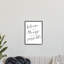Believe All Things possible, citation inspirante, typographie élégante - art textuel-66827393-66827396
