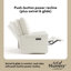 Fauteuil oscillant inclinable électrique Santos Deluxe-113769164