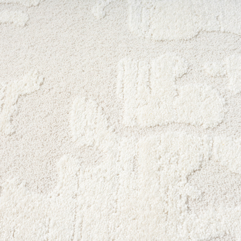 Abani Rugs Olessja Collection NOM100A Abstract Cream Area Rug, Rectangle 7'9" x 10'2"
