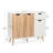 4 Drawer Modern Oak Sideboard