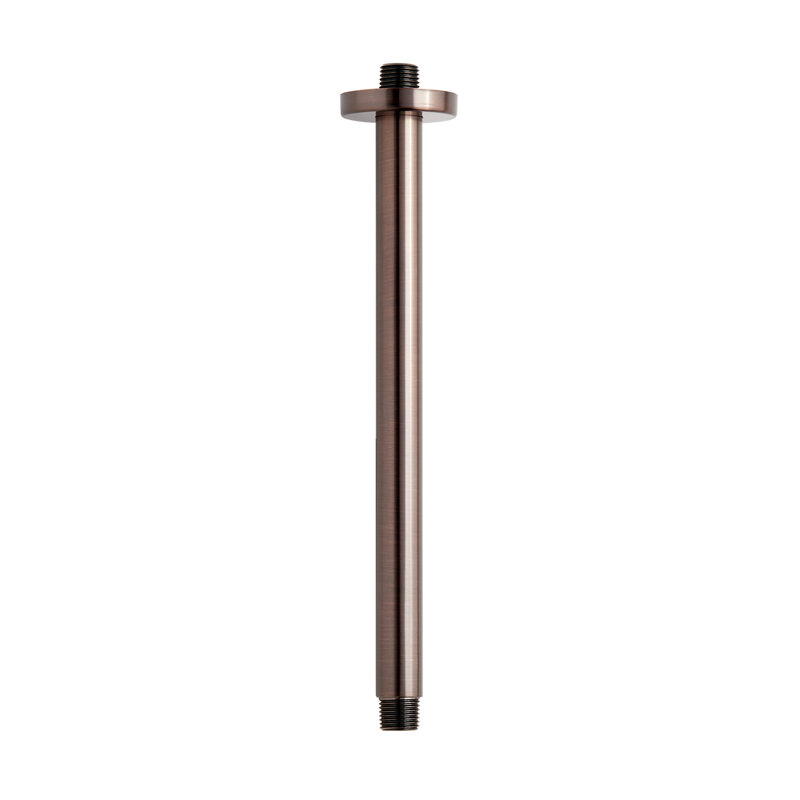 12" Round Ceiling-Mount Shower Arm, Oil Rubbed Bronze