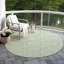 Machine Washable Indoor/Outdoor Claudian ACN1458 Mint Rug-103015841
