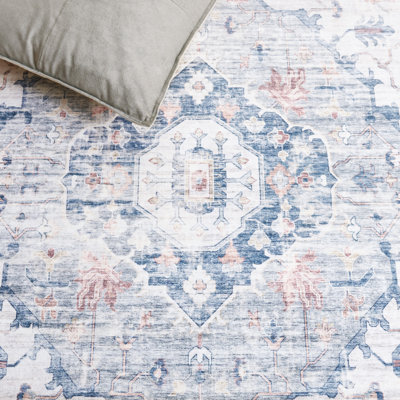 Mareshah Performance Machine Washable Oriental Rug