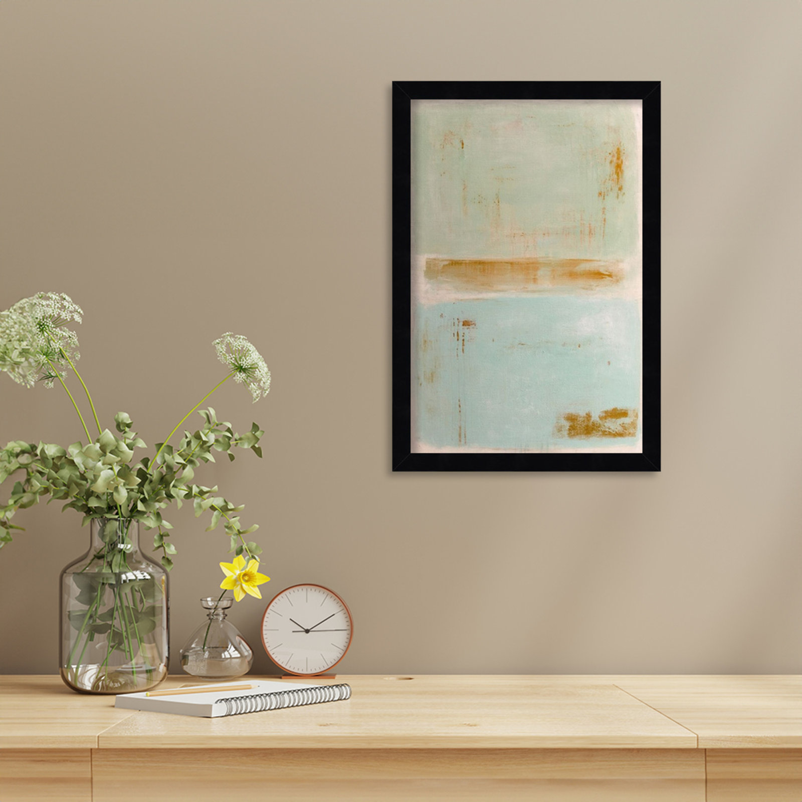 Soft Sided Print by Erin Ashley, Black, 17" H x 12" W