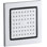 WaterTile Square Adjustable Body Spray